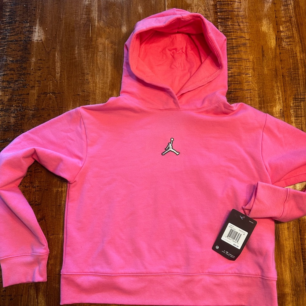 Jordan Pink Kids Hoodie